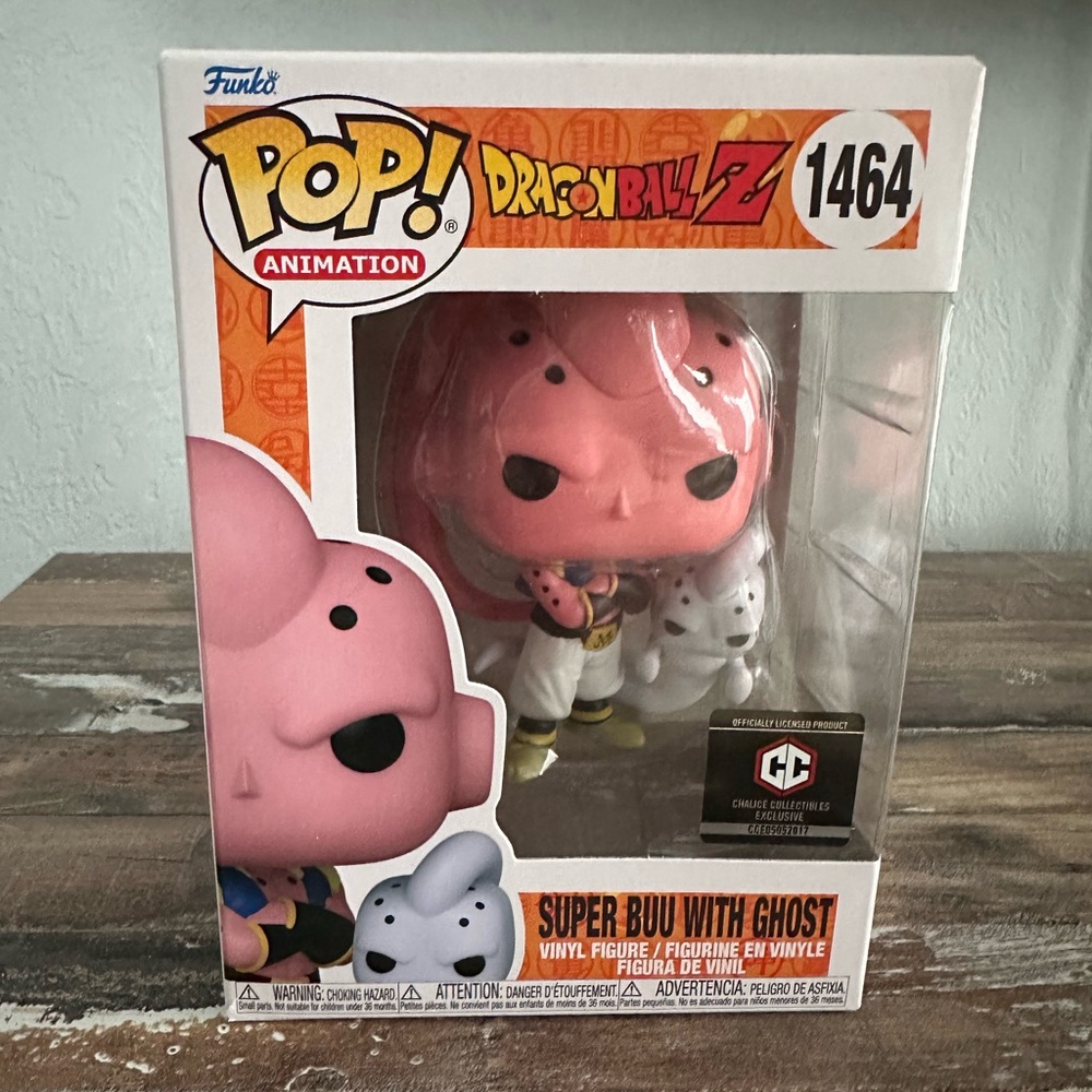 NIB Dragon Ball Z Super Buu with Ghost Funko Pop